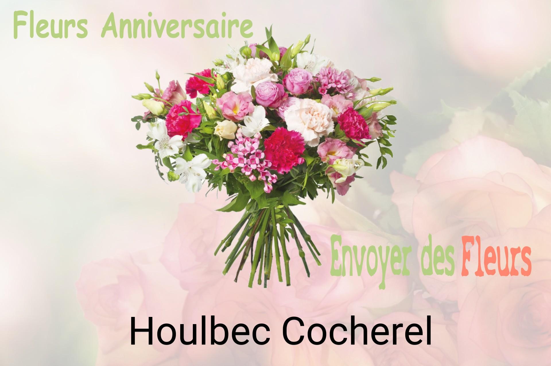 Bouquet de fleurs d’anniversaire livré à Houlbec-Cocherel