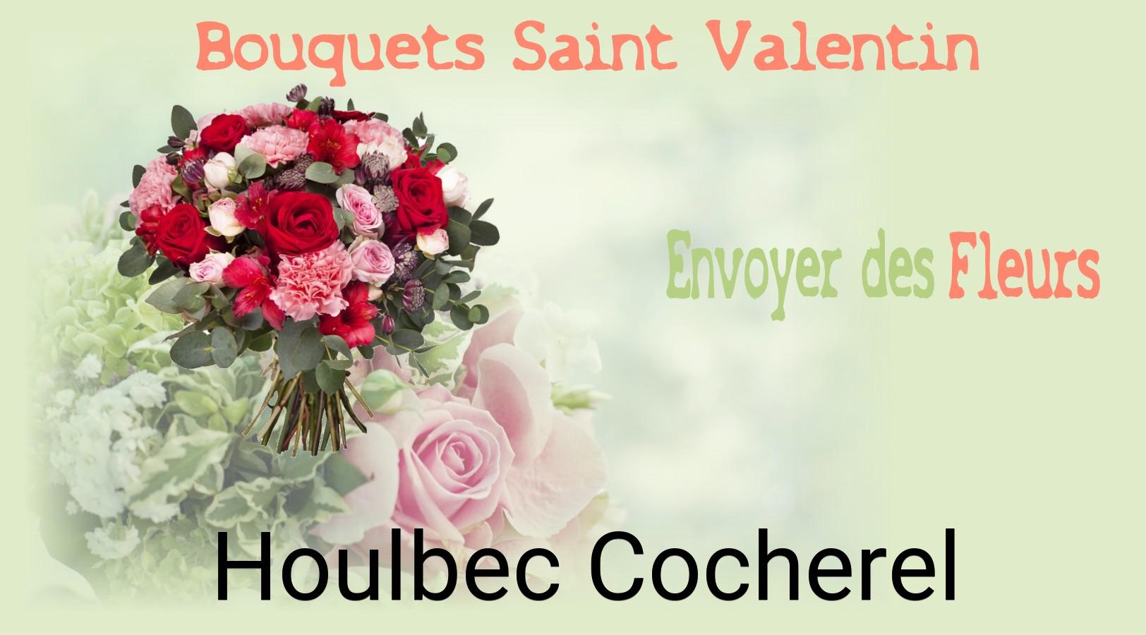 Roses de Saint-Valentin livrées à Houlbec-Cocherel